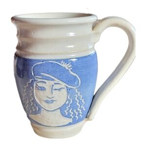 Hand Fired KILT CHASER Pottery Mug, Coffee Mug, Drinkware, Handmade